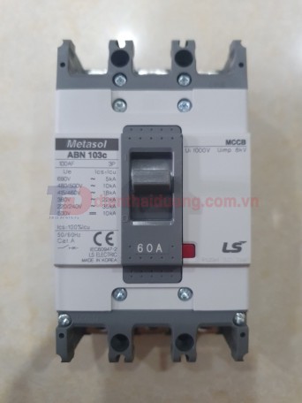 MCCB LS 3P 60A 22kA ( ABN103c )