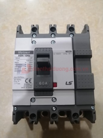 MCCB LS 4P 60A 22kA ( ABN104c )