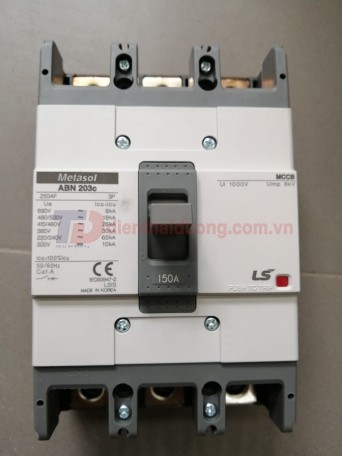 MCCB LS 3P 150A 30kA ( ABN203c )