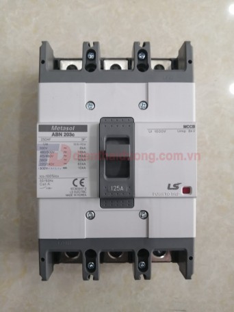 MCCB LS 3P 125A 30kA ( ABN203c )