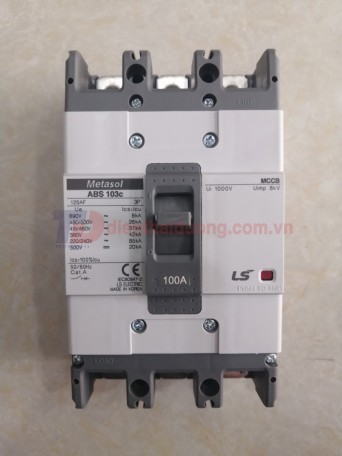 MCCB LS 3P 100A 42kA ( ABS103c )