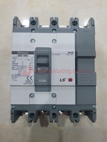 MCCB LS 4P 100A 42kA ( ABS104c )