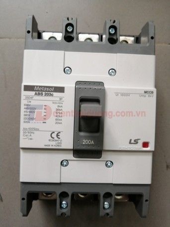 MCCB LS 3P 200A 42kA ( ABS203c )