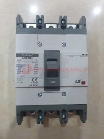 MCCB LS 3P 150A 42kA ( ABS203c )