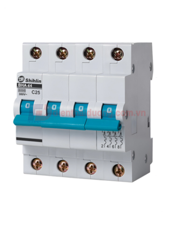 MCB SHIHLIN 4P 6A 10kA ( BHA-B4 )