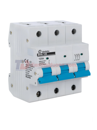 MCB SHIHLIN 3P 100A 10kA ( BHA125 )
