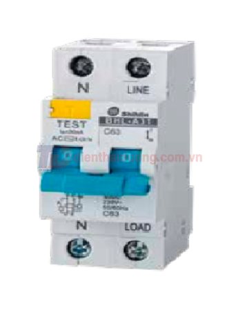 RCBO SHIHLIN 1P+N 10A 6kA 30mA ( BHL-A )