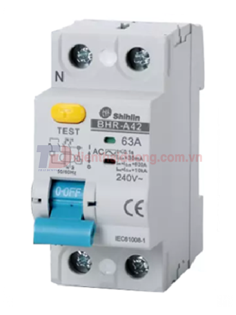 RCCB SHIHLIN 2P 32A 30/100/300mA ( BHR-A )