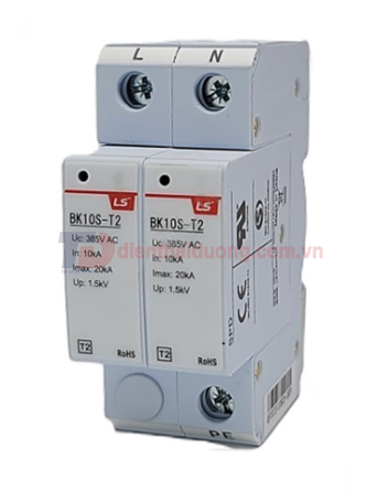 Chống sét lan truyền 2P 385V 20kA class II ( BK10S-T2 )