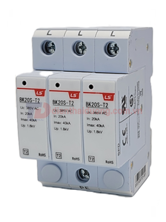 Chống sét lan truyền 3P 385V 40kA class II ( BK20S-T2 )