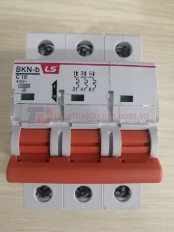 MCB LS 3P 10A 10kA ( BKN-b )