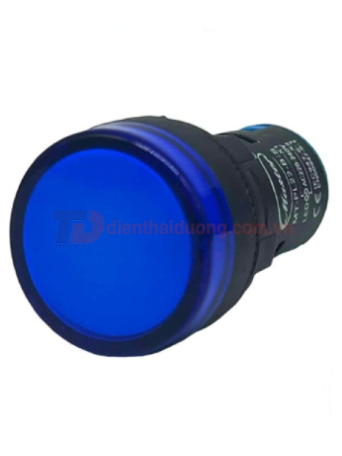 Đèn báo led MASTER Ø22 màu xanh dương loại đầu phẳng ( MT-PL22-B-S )