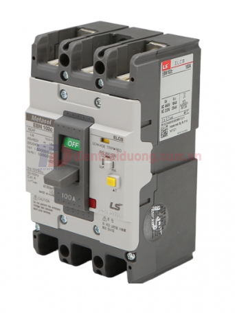 ELCB LS 2P 100A 30mA 35kA  ( EBN102c )