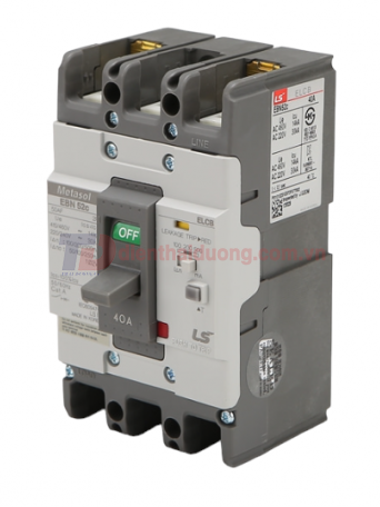 ELCB LS 2P 40A 30mA 30kA  ( EBN52c )