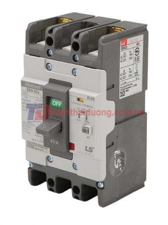 ELCB LS 2P 15A 30kA 30mA hoặc 1.2.500mA ( EBN52c )