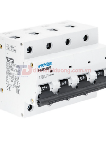 MCB HYUNDAI 4P 125A 10kA ( HGD125 )