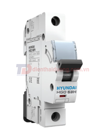 MCB HYUNDAI 1P 40A 10kA ( HGD63H )