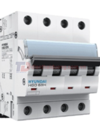 MCB HYUNDAI 4P 25A 10kA ( HGD63H )