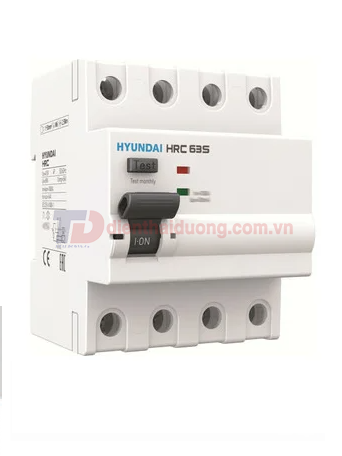 RCCB HYUNDAI 4P 32A 30mA 6kA ( HRC63S )