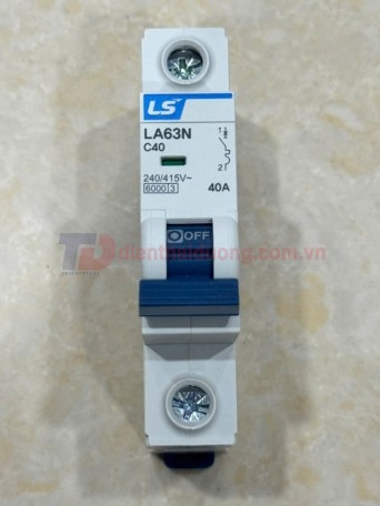MCB LS 1P 40A 6kA ( LA63N )