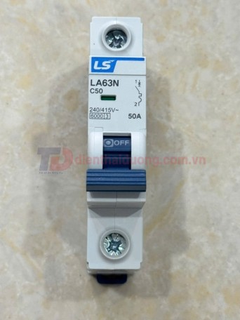 MCB LS 1P 50A 6kA ( LA63N )