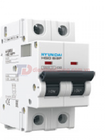 MCB HYUNDAI 2P 40A 6kA ( HGD63N )