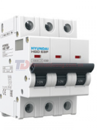 MCB HYUNDAI 3P 40A 10kA ( HGD63H )