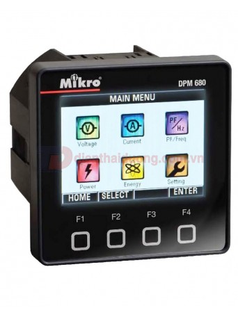Đồng hồ đo đa năng Mikro DPM680-415AD 