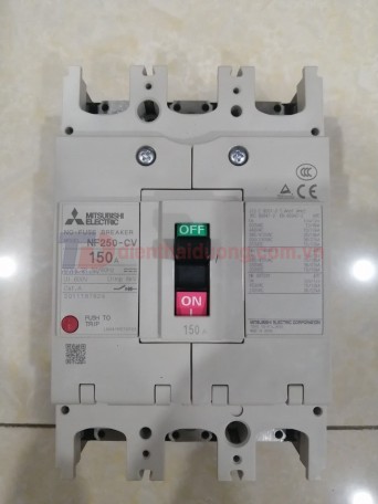 MCCB MITSUBISHI 3P 150A 25kA ( NF250-CV )