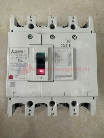 MCCB MITSUBISHI 4P 150A 36kA ( NF250-SV )