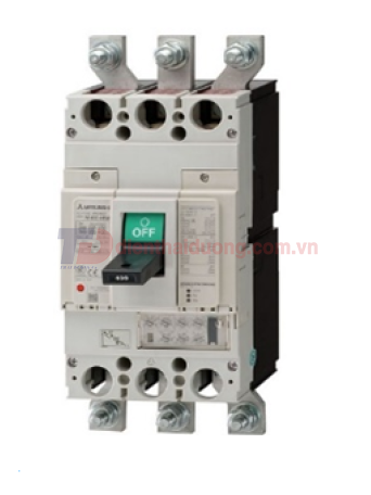 MCCB MITSUBISHI 3P 400A 125kA chỉnh dòng: 0.5-1.0*In ( NF400-REW )