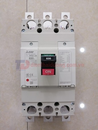 MCCB MITSUBISHI 3P 630A 36kA ( NF630-CW )