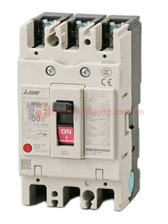 MCCB MITSUBISHI 3P 10A 10kA ( NF63-HV )