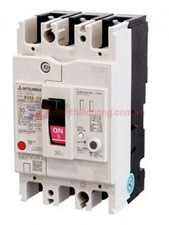 ELCB MITSUBISHI 3P 40A 30mA 7.5kA ( NV63-SV )