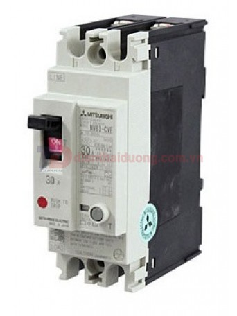 ELCB MITSUBISHI 2P 15A 30mA 7.5kA  ( NV63-CV )