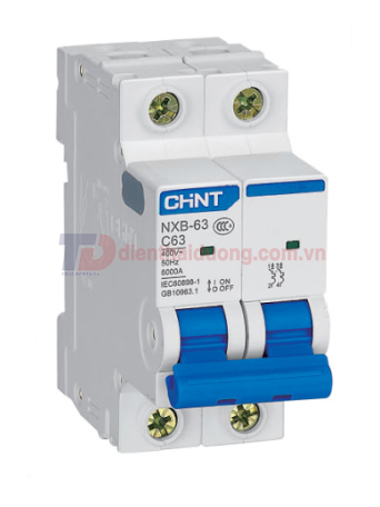 MCB CHINT 2P 6A 6kA ( NXB-63 )