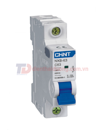 MCB CHINT 1P 10A 6kA ( NXB-63 )