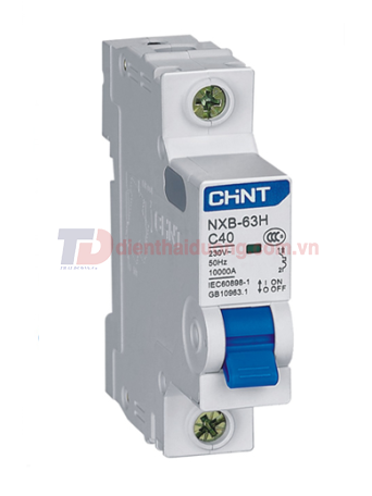 MCB CHINT 1P 63A 10kA ( NXB-63H )