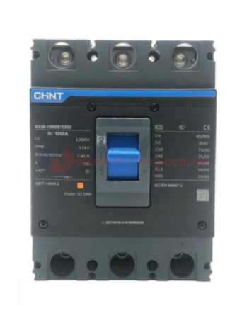 MCCB CHINT 3P 1000A 50kA ( NXM-1000S/3300 )