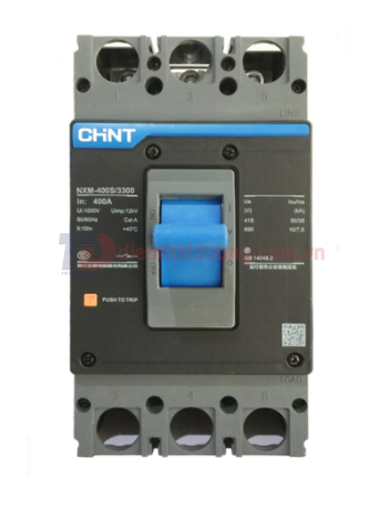 MCCB CHINT 3P 400A 50kA ( NXM-400S/3300 )