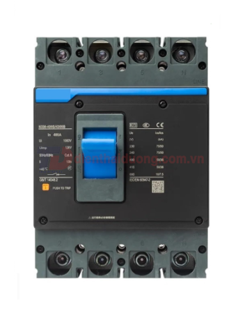 MCCB CHINT 4P 350A 50kA ( NXM-400S/4300B )