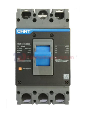 MCCB CHINT 3P 500A 50kA ( NXM-630S/3300 )