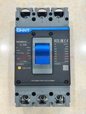 MCCB CHINT 3P 315A 50kA ( NXM-400S/3300 )