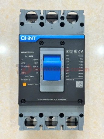 MCCB CHINT 3P 400A 50kA ( NXM-400S/3300 )