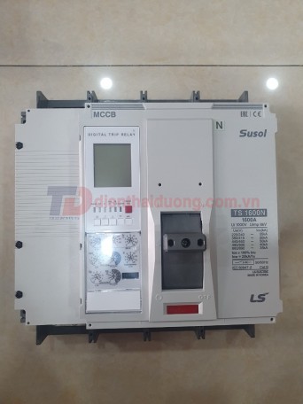 MCCB LS 4P 1600A 50kA ( TS1600N ) chỉnh dòng điện tử 7 bước : 0.4~1.0*In