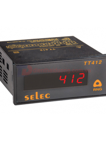 Thiết bị đếm tổng thời gian SELEC TT412, size: 36x72