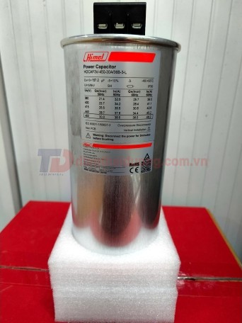 Tụ bù tròn Himel 3P 30KVAr 450V ( HDCAP3V453003603L )