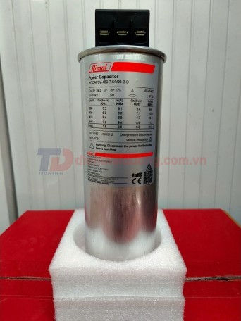 Tụ bù tròn Himel 3P 7.5KVAr 450V ( HDCAP3V450750903D )