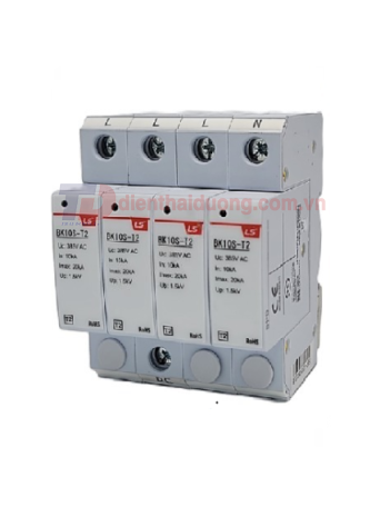 Chống sét lan truyền 4P 385V 20kA class II ( BK10S-T2 )