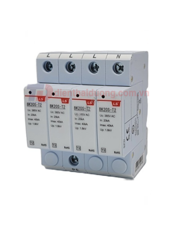 Chống sét lan truyền 4P 385V 40kA class II ( BK20S-T2 )